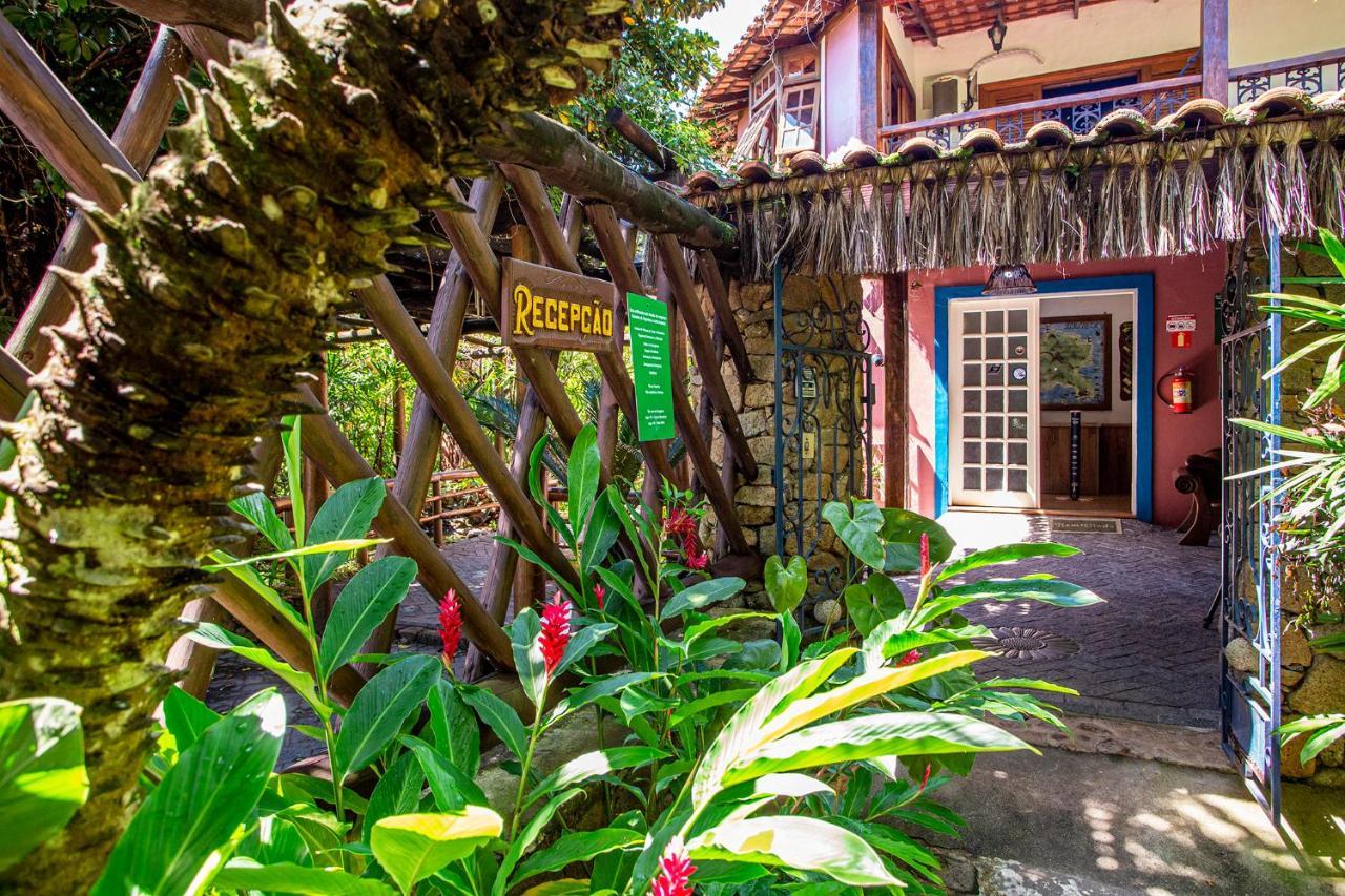 Hotel Alemao Beach De Ilhabela Bagian luar foto