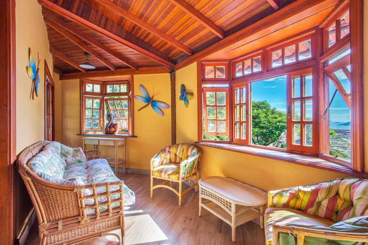 Hotel Alemao Beach De Ilhabela Bagian luar foto
