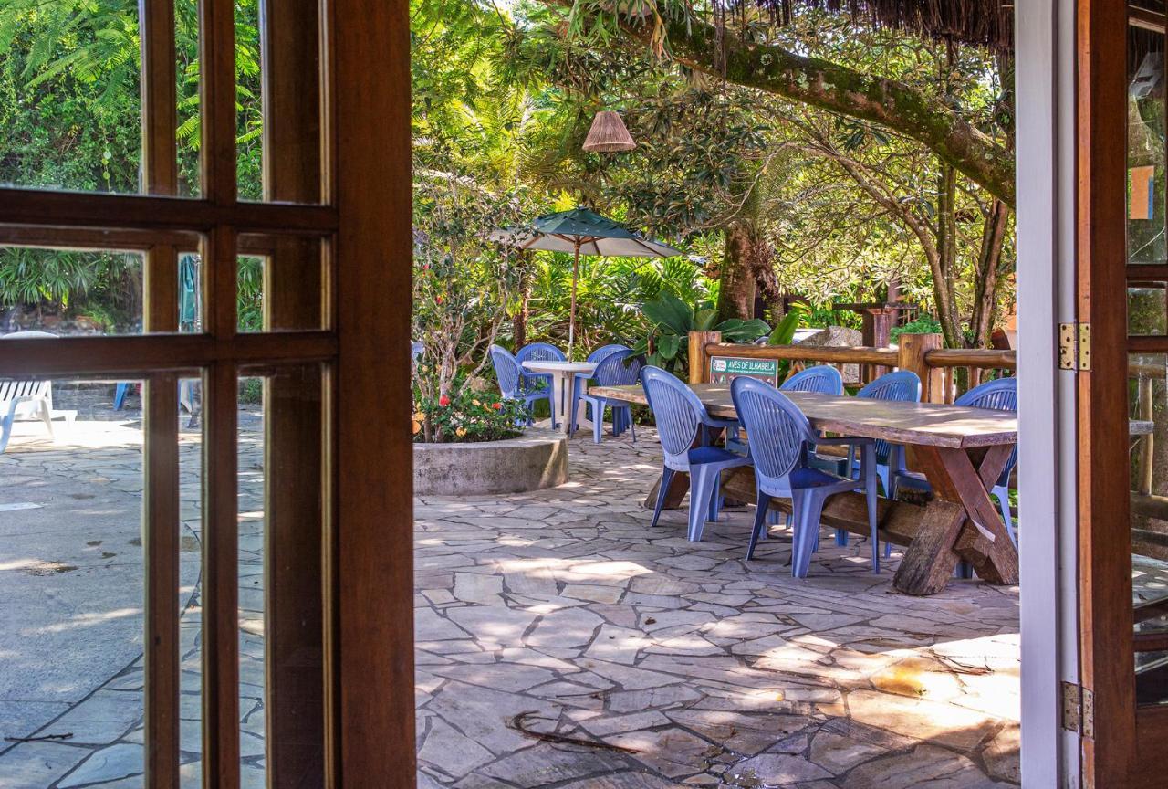 Hotel Alemao Beach De Ilhabela Bagian luar foto
